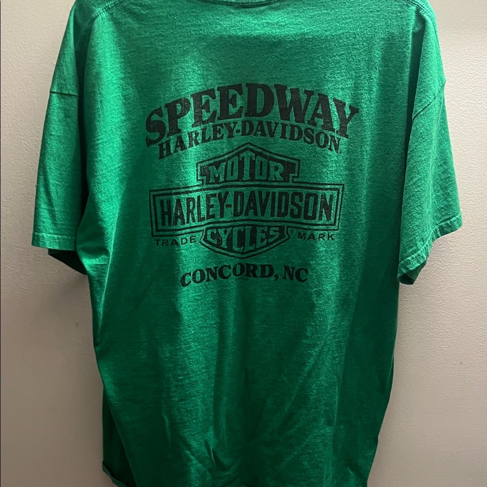 Harley-Davidson Bold Green Tee - Picture 4 of 4